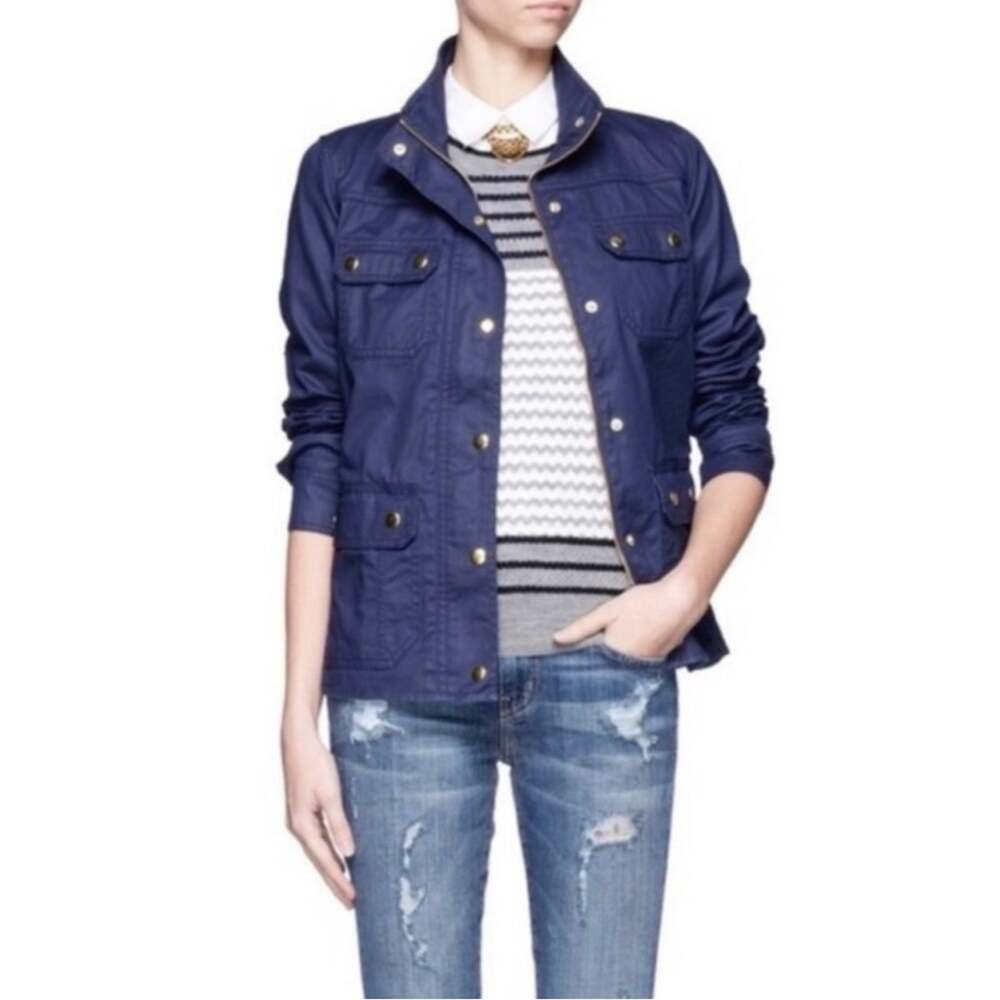 J Crew Downtown Field Navy Jacket